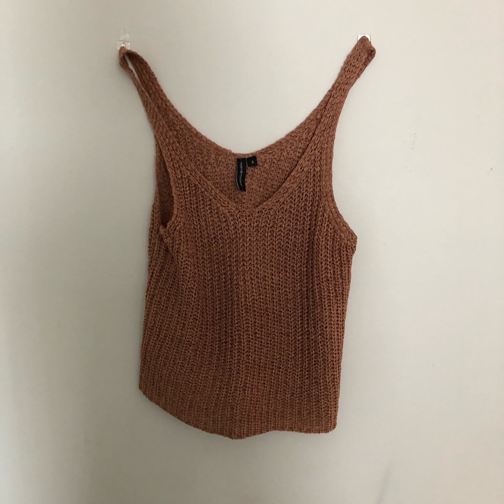 knit v-neck top